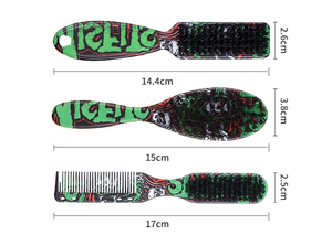 <span class=keywords><strong>Pennello</strong></span> da <span class=keywords><strong>Barba</strong></span> Personalizzato con Placcatura UV su Entrambi i Lati, <span class=keywords><strong>Pennello</strong></span> Portatile per Sfumature <span class=keywords><strong>Barba</strong></span> con Motivo a Palo di Barra - Product Image 6