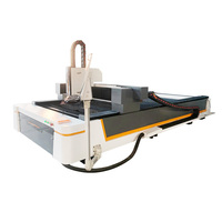 Machine de découpe laser à fibre CNC 1500W pour l'acier inoxydable, l'acier au carbone, l'aluminium et le métal en feuille