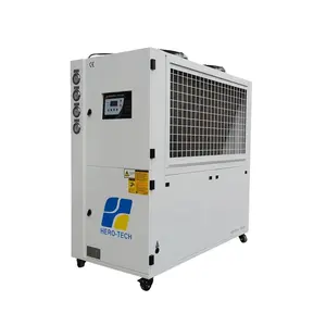공기에 의하여 냉각되는 산업 물 냉각 기계 8HP 물 냉각장치 7 감시 및 보호 장치