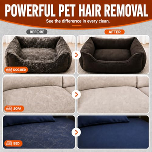 Guante Quitapelusas Automático de Poliéster, Portátil y Fácil de Usar, Cepillo para Eliminar el Pelo Estático de Mascotas, Dispositivo de Limpieza de Pelo de Perros y Gatos - Product Image 6