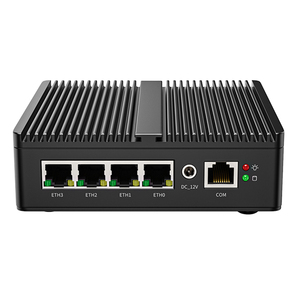 คอมพิวเตอร์สำหรับอุตสาหกรรมมินิพีซี4 * I226-V 2.5g LAN เราเตอร์ไฟร์วอล J5040 J4125 N100 <span class=keywords><strong>N5100</strong></span> N5105 fanless pfsense - Product Image 6
