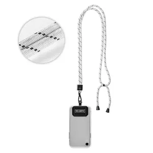 Porte-badge RPET avec support pour smartphone, gadgets durables - Product Image 1