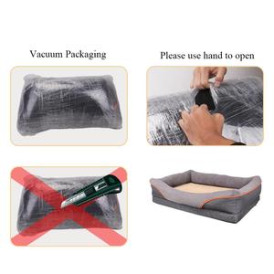 Hochwertige Urlaub Camping <span class=keywords><strong>Memory</strong></span> <span class=keywords><strong>Foam</strong></span> Haustier Sofa Hunde bett Wasch bares Bett für großes Haustier - Product Image 5