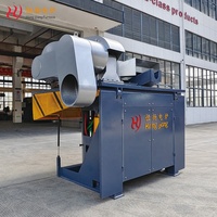 Horno de Fusión por Inducción de Media Frecuencia de 50 kg, 100 kg, 1 T para Metales No Ferrosos, Aluminio, Cobre, Precio Económico