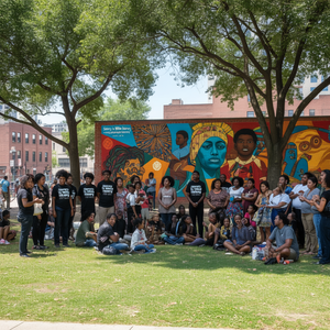 La servitude est une histoire blanche, survivre à celle-ci est une histoire noire, T-shirt à manches longues - Product Image 3