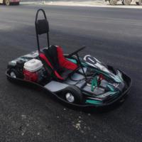 Voiture de karting à quatre temps 500 cm3 à grande vitesse avec entraînement par chaîne pour une utilisation en extérieur Visionnement vidéo disponible