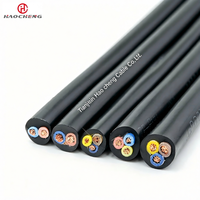 Kabel Tembaga Berlapis Karet Fleksibel Berpelindung Non-Logam MZP 0.3/0.5KV untuk Bor Tambang