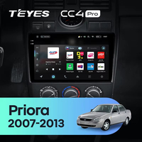 TEYES CC4 PRO pour LADA Priora 1 2007 - 2013 CarPlay Android Auto 2DIN