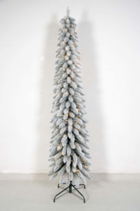 Hot Sale Artificial PVC Prelit <b>Christmas</b> <b>Tree</b> Holiday <b>Decoration</b> Slim Thin Xmas <b>Tree</b> - Product Image 4