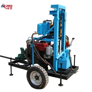 120 소형 바퀴 디젤 엔진 힘 드릴링 리그 - Product Image 3