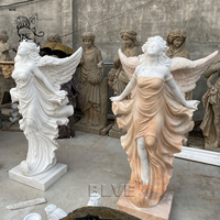 Statue de Vénus grandeur nature en marbre, décor de jardin personnalisé BLVE, sculpture sculptée à la main en pierre naturelle, Naissance de Vénus