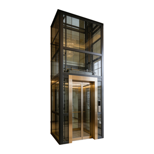 Современный домашний лифт для вилл и жилых помещений с автоматическими дверями, датчиками безопасности, напольным покрытием из ПВХ и простой установкой - Product Image 4