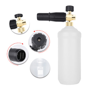Mingou High <b>Pressure</b> Car Wash Foam <b>Sprayer</b> All Copper Adjustable Flow Nozzle 1.25mm Spray Core - Product Image 2