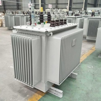 Transformateur extérieur anti-corrosion 630 kVA~2500 kVA refroidi à l'huile, noyau CRGO S13, norme IEC, conception personnalisée pour centrale électrique