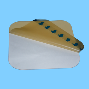 Apósito hidrocoloide transpirable con borde para el cuidado de pies, tamaño personalizado, certificado CE Clase II, venta al por mayor de fábrica - Product Image 3