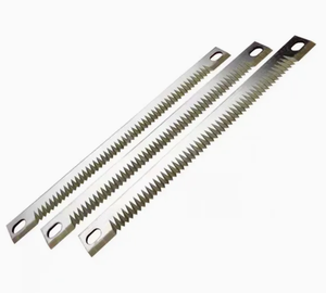 Tùy chỉnh chất lượng cao zigzag dao cắt lưỡi cho máy bao bì răng cưa niêm phong lưỡi cho bao bì các bộ phận máy móc - Product Image 5