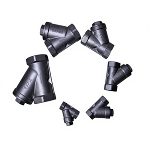 1/2--2 inç Paslanmaz Çelik 304 <span class=keywords><strong>Y</strong></span> Tipi Dişi Dişli Süzgeç Pirinç Filtre DN15-DN50 Su/Gaz/Yağ için Manuel Kontrol - Product Image 4