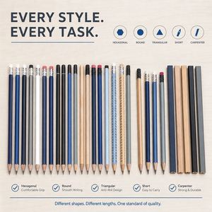 Promotion Business Office Gift Custom Logo Printed Pencil #2 Reusable Pencil Pencil Kids - Product Image 2