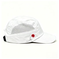 Casquette de course ultra-légère, respirante et imperméable en maille perforée au laser, chapeau de sport athlétique pour activités de plein air, voyage, plage, logo personnalisé