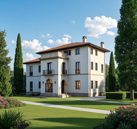 Maison préfabriquée en acier de luxe |   Kit de villa très demandé |   Design moderne