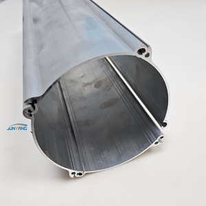 Tùy chỉnh 6061 6063 T5 T6 nhà máy hoàn thiện cán màn trập nhôm ép đùn nhôm hồ sơ - Product Image 5