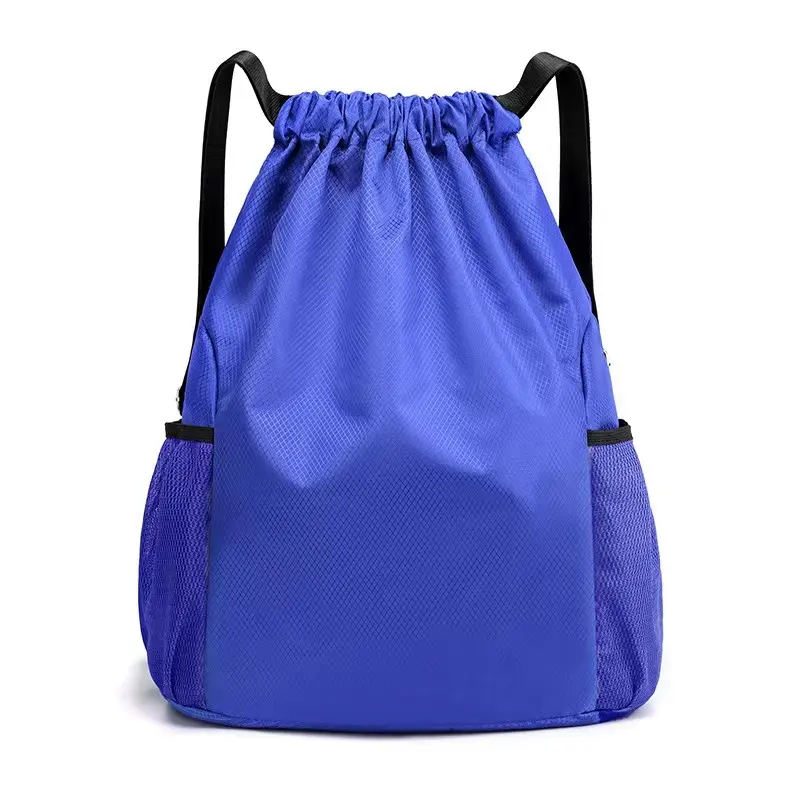 Custom Promotion full printing sublimation medium gymsack waterproof 420D nylon polyester drawstring bag