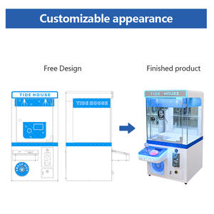Mini machine à griffes à monnayeur pour attraper les peluches, jeu d'arcade pour centre de jeux - Product Image 4