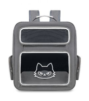Sac à dos pour chat à double fenêtre avec roulettes, accent néon, chariot de voyage pour animaux de compagnie, imprimé graphique, sac de transport à roulettes pour chien, base détachable – Grande Vente