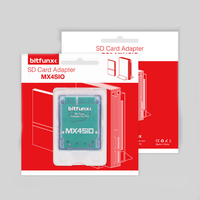 Adaptateur de carte mémoire MX4SIO SIO2SD pour console de jeu PS2, lecteur de carte SD, lecteur de carte TF pour PlayStation 2, adaptateur de lecteur