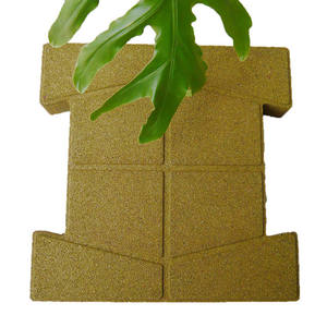 Vente chaude anti-dérapant facile à installer haute densité de verrouillage en caoutchouc chien os finisseur bloc brique pavés pour les allées extérieures - Product Image 6