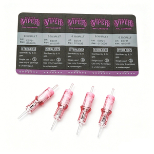 Cartuccia Ago per Tatuaggio Sopracciglia Monouso 0.30/3RLTXT, Diametro 0.30mm, Acciaio Inossidabile 316, per Trucco Permanente e Tatuaggi - Product Image 6