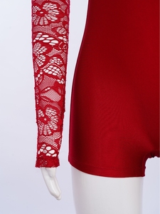 Trajes de Baile de Moda para Niñas de 6 a 16 Años, Mono de Gimnasia para Actuaciones y Competiciones de Baile Latino y de Salón - Product Image 5