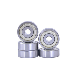 Rodamientos de Bolas de Ranura Profunda Miniatura de Acero Inoxidable de Alta Velocidad y Bajo Ruido 637ZZ para Motores, Tamaño 7*26*9, Directo de Fábrica - Product Image 1