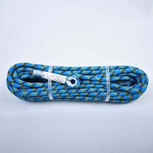 YS 6mm 8mm 10mm 12mm Corde d'escalade d'urgence en polyester et nylon, double tressée, colorée, haute résistance et durable, avec pochette - Product Image 3