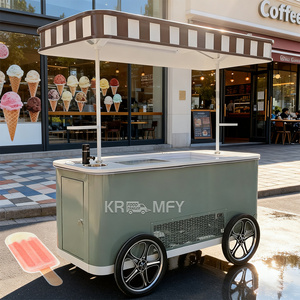 Carrito Eléctrico OEM de Venta Rápida, Precio al por Mayor, Camiones Móviles de Comida para Helados, Fibra de Vidrio - Product Image 3
