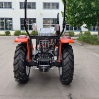 Tracteur agricole 4x4 de moyenne puissance 60 CV Diesel avec châssis ROPS, attelage 3 points, prise de force (PTO), phare LED, pour usage agricole