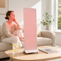 960 perles LED 630+660+810+830+850nm, panneau de luminothérapie rouge avec infrarouge proche pour le visage, le cou et le corps, accessoire de sauna pour usage domestique