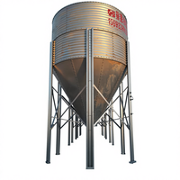 Silo à alimentation de 20 tonnes pour élevage de volailles et de porcs