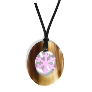 Pendentif Bohème en Corne de Buffle Earth Spirit – Collier Unique et Tendance pour les Amateurs de Style Bohème Chic – Bijou Artisanal Tribal - Product Image 3