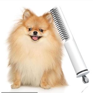 Peine Desenredante para Mascotas al por Mayor |   Herramienta de Deslanado Segura para Perros y Gatos |   <span class=keywords><strong>Cepillo</strong></span> para Eliminar el Pelo Muerto Rápidamente - Product Image 1