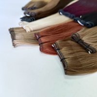 Ekstensi Rambut Genius Weft Eropa Double Drawn Cuticle Aligned, Ringan, Tidak Rontok, untuk Rambut Tipis, Ready Stock, Laris Terjual