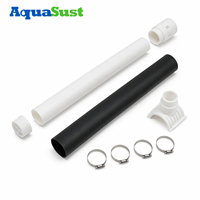 Système d'aération professionnel rétractable, tube d'aération, membrane EPDM pour les eaux usées des papeteries