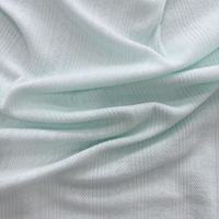 Tissu en maille côtelée pointelle Aqua Poussiéreux Luxueux, Très Extensible, T/SP 95/5, Point de Transfert, pour Hauts Premium Femme et Fille, 250 GSM
