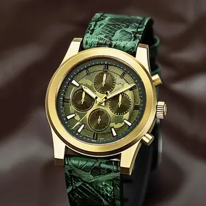 New male watches japan movement chronograph military watch for men army watch