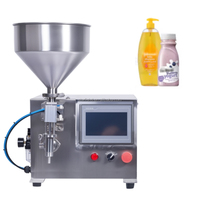 Machine de remplissage semi-automatique à pompe à engrenages pour pâtes, crèmes, huiles essentielles, détergents, confitures, ketchup, beurre de cacahuète et sauces - Offre Spéciale