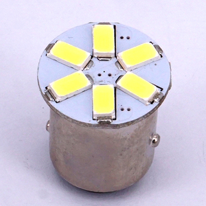 BAY15D P21/5W 6 W 5630 SMD 5730 6 del coche Led luz de la cola de señal <span class=keywords><strong>intermitente</strong></span> 12V blanco rojo 1157 <span class=keywords><strong>bombilla</strong></span> Led - Product Image 3