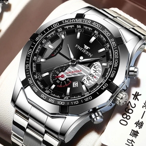 Montres à quartz FNGEEN S001 Nouveau <span class=keywords><strong>concept</strong></span> Mode décontractée Montre sport pour homme Montre-bracelet étanche Luxe Montre homme Relogio Masculino - Product Image 3