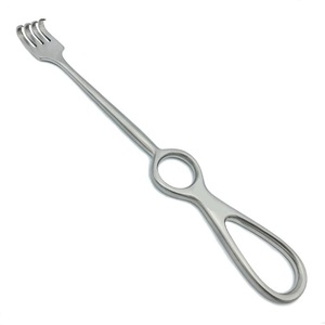 Retractores Quirúrgicos Médicos de 22 cm, Calidad Alemana, Certificación CE, Instrumento Kocher Modelo 15-240-01, Empaquetado Manualmente, Mahersi - Product Image 3