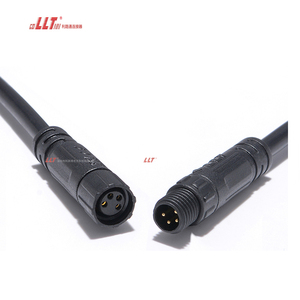 Llt 4pin M8 nhỏ dây nối nhà máy giá bán buôn hàng không dẫn ánh sáng cáp kết nối - Product Image 1