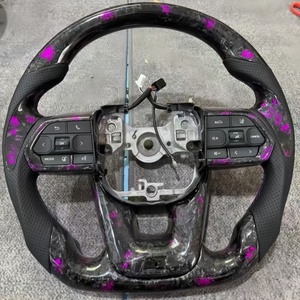 Modificación de Automóviles - Volante Personalizado de Fibra de Carbono Forjado de Primera Calidad - Volante de Alta Gama - Patrón Personalizable - Product Image 5